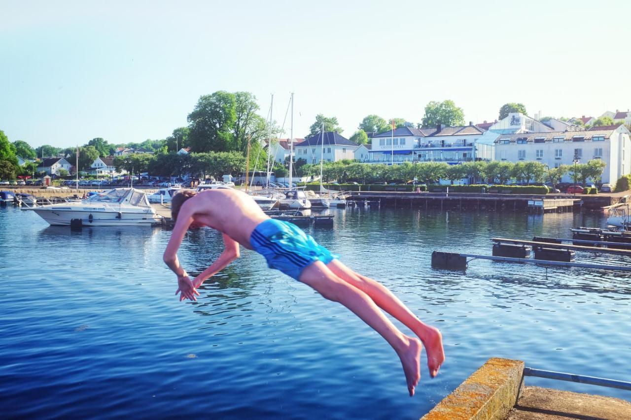 Grand Hotel Asgardstrand - Unike Hoteller Esterno foto